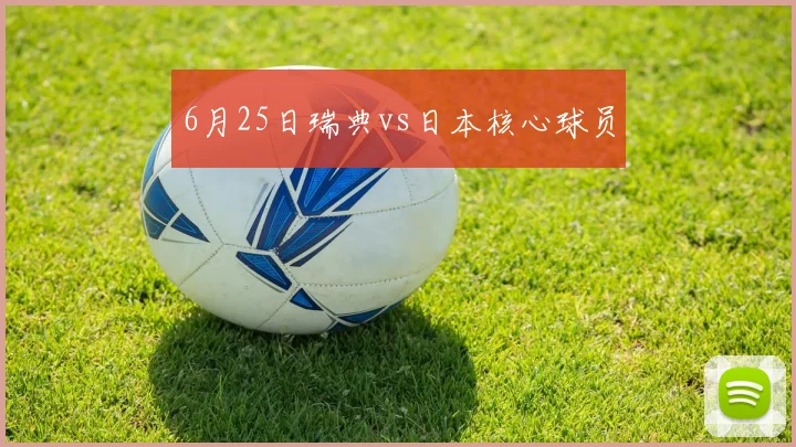 6月25日瑞典vs日本核心球员
