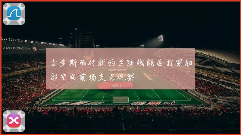 古多斯面对新西兰防线能否打穿肋部空间前场支点观察